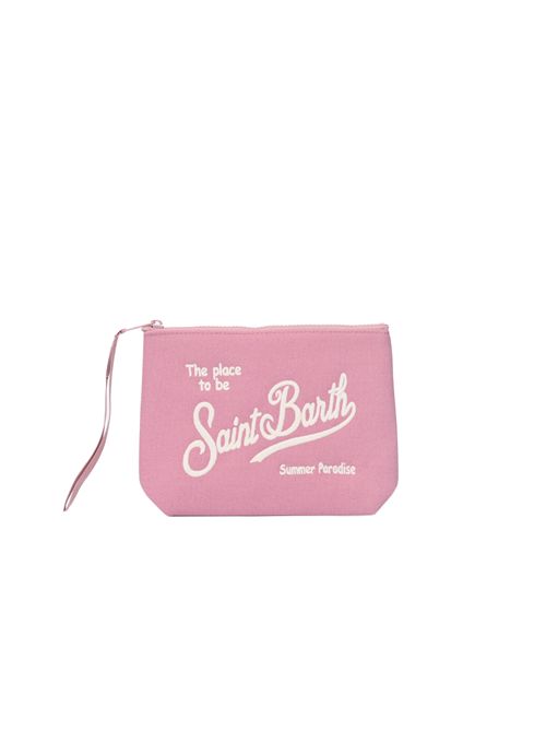 Pochette Aline Canvas in misto cotone Rosa Mc2 Saint Barth | ALI004700247L